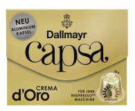 Dallmayr Kawa CAPSA Nespresso CREMA D'ORO 10x10x0,056g - 1526817 - zdjęcie 2